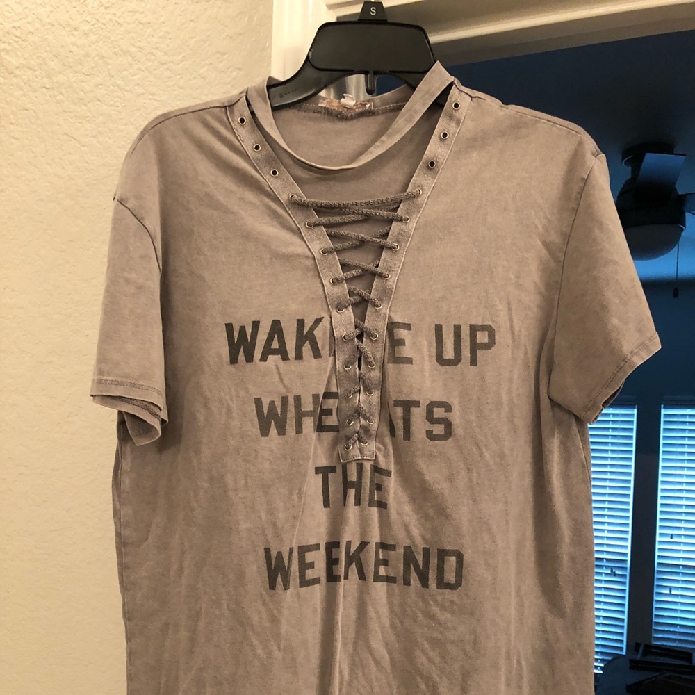 Wake me up when it’s the weekend T-shirt